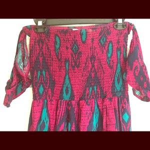 Beautiful boho statement dress.